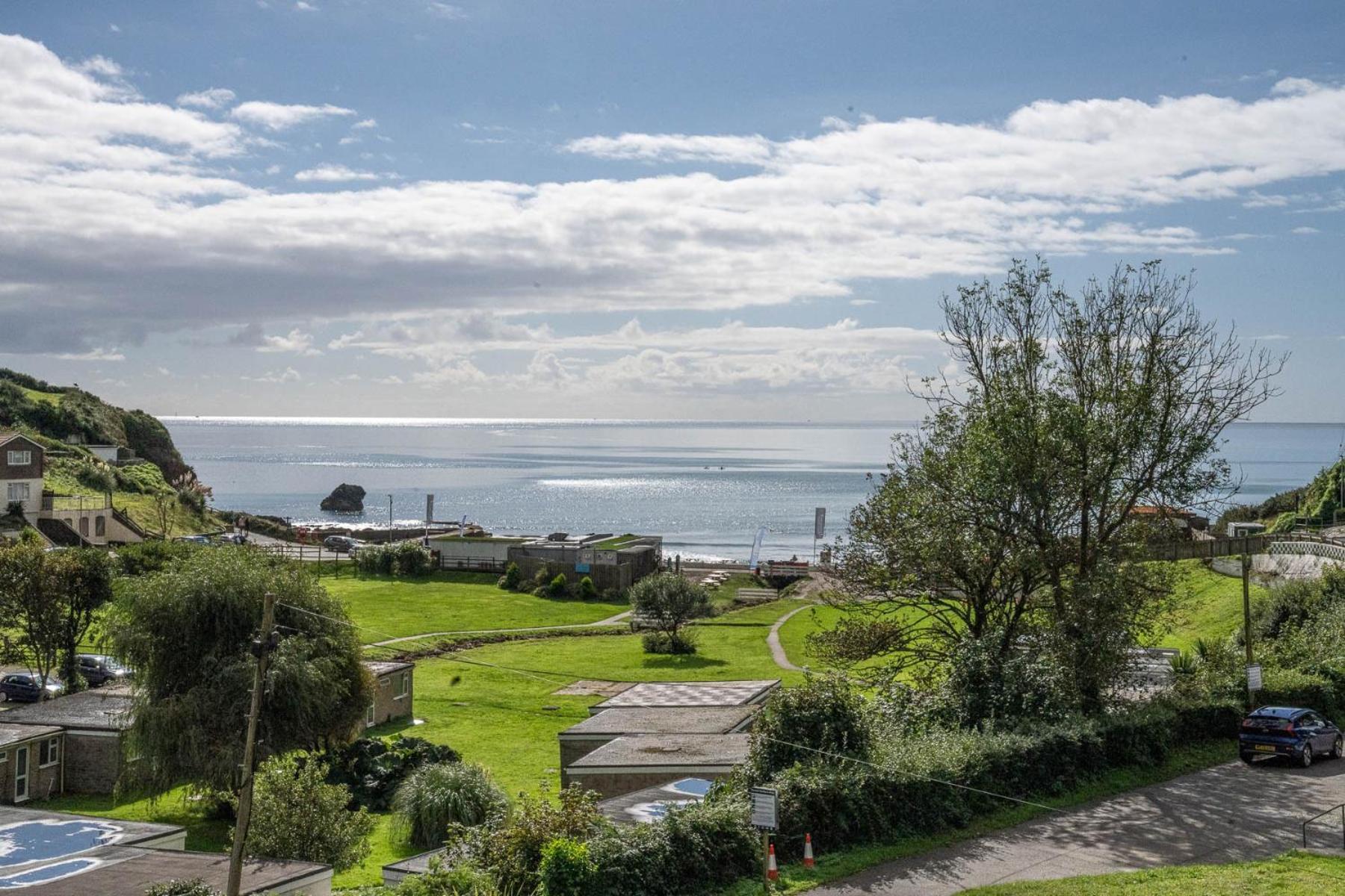 Pet Friendly Sea View Villa Millendreath Looe Quarto foto